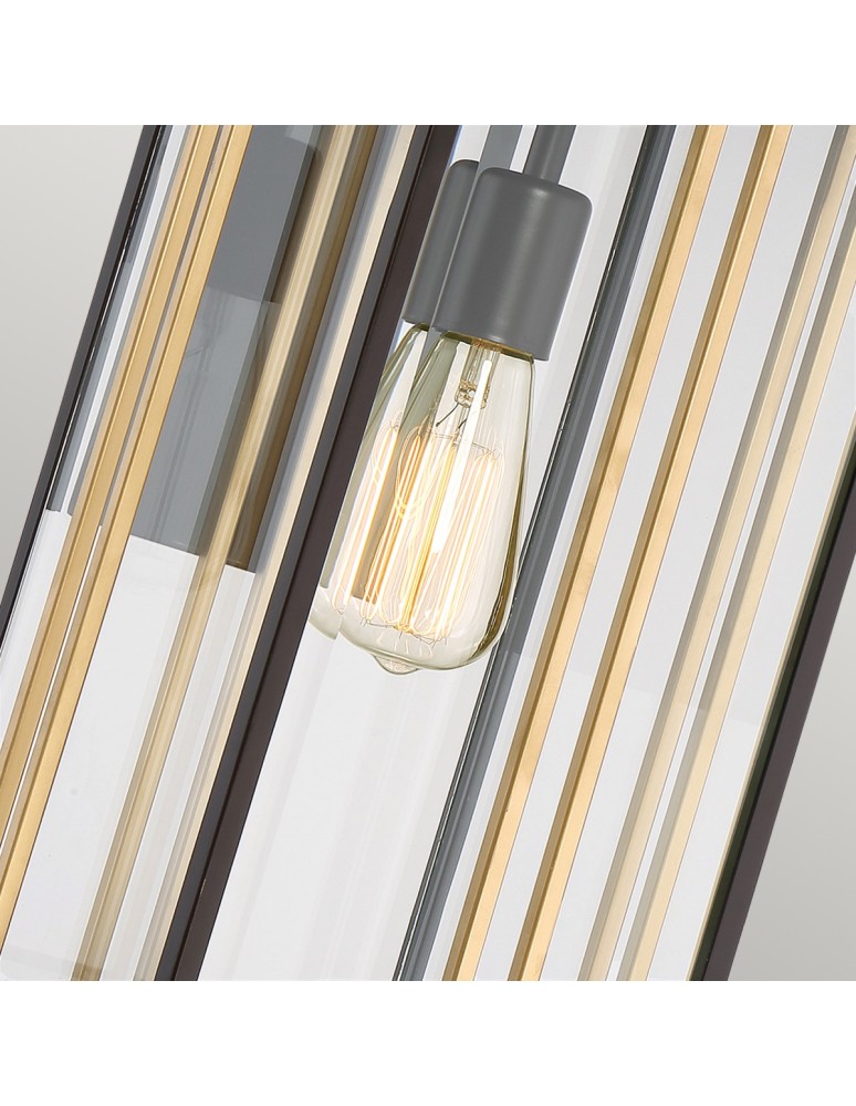 Elstead GOLDENROD Kinkiet E27 1x100W IP44 Brązowy QZ-GOLDENROD2-L