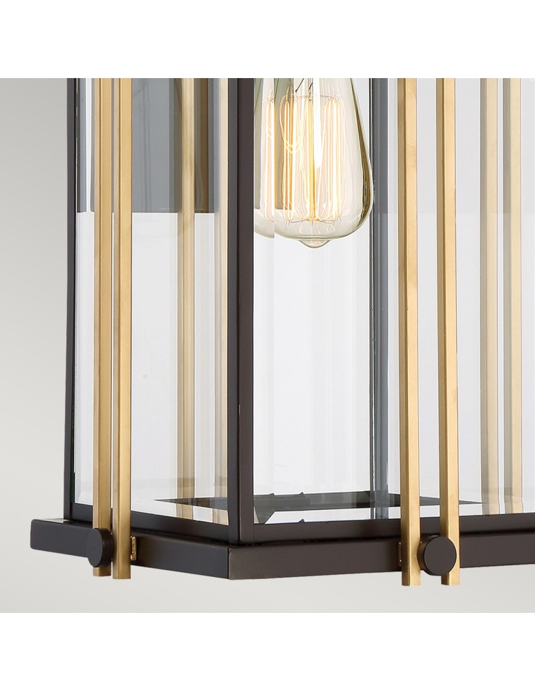 Elstead GOLDENROD Kinkiet E27 1x100W IP44 Brązowy QZ-GOLDENROD2-L