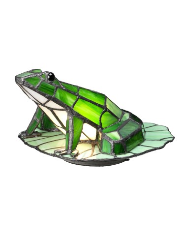 Elstead TIFFANY ANIMAL LAMPS Lampa Stołowa G9 1x3W Brązowy QZ-FROG-TL