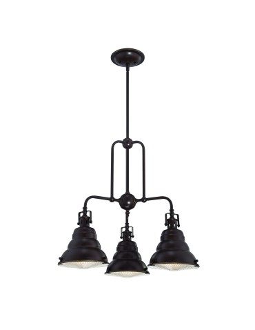 Elstead EASTVALE Żyrandol E27 3x60W Brązowy QZ-EASTVALE3