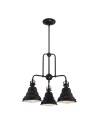 Elstead EASTVALE Żyrandol E27 3x60W Brązowy QZ-EASTVALE3