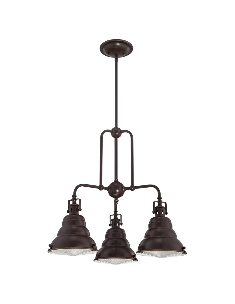Elstead EASTVALE Żyrandol E27 3x60W Brązowy QZ-EASTVALE3