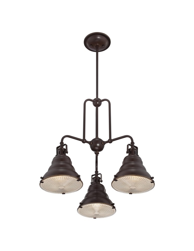 Elstead EASTVALE Żyrandol E27 3x60W Brązowy QZ-EASTVALE3