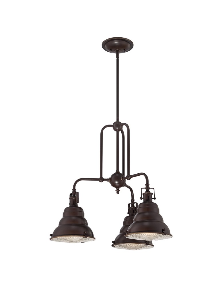 Elstead EASTVALE Żyrandol E27 3x60W Brązowy QZ-EASTVALE3