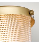 Plafony hermetyczne - Elstead DUBLIN Plafon E27 1x60W IP44 Mosiądz QZ-DUBLIN-SF-PNBR - product 4