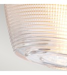 Plafony hermetyczne - Elstead DUBLIN Plafon E27 1x60W IP44 Mosiądz QZ-DUBLIN-SF-PNBR - product 5