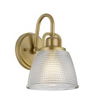 Kinkiety łazienkowe - Elstead DUBLIN Kinkiet G9 1x3W IP44 Mosiądz QZ-DUBLIN1-PNBR - product 1