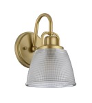 Kinkiety łazienkowe - Elstead DUBLIN Kinkiet G9 1x3W IP44 Mosiądz QZ-DUBLIN1-PNBR - product 2