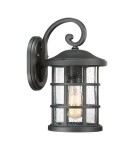 Kinkiety zewnętrzne - Elstead CRUSADE Kinkiet E27 1x60W IP44 Czarny QZ-CRUSADE-M-BLK - product 1