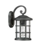 Kinkiety zewnętrzne - Elstead CRUSADE Kinkiet E27 1x60W IP44 Czarny QZ-CRUSADE-M-BLK - product 2