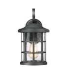 Kinkiety zewnętrzne - Elstead CRUSADE Kinkiet E27 1x60W IP44 Czarny QZ-CRUSADE-M-BLK - product 3