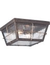 Elstead CORTLAND Plafon Zewnętrzna E27 2x60W IP44 Brązowy QZ-CORTLAND-F