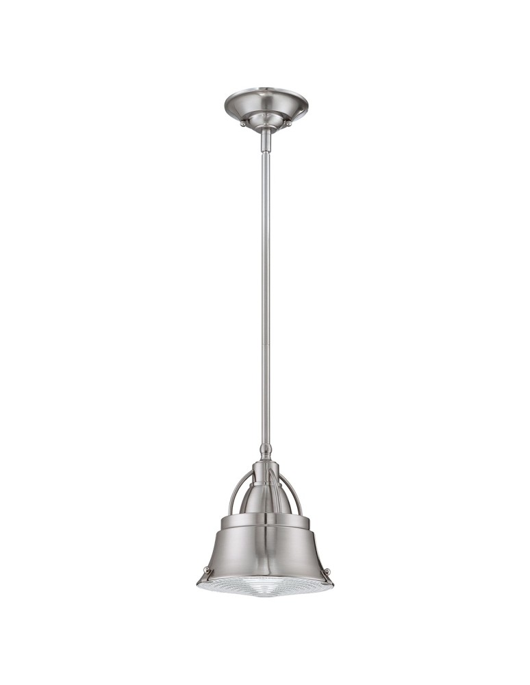 Elstead CODY Wisząca E27 1x60W Nikiel QZ-CODY-P-S-BN
