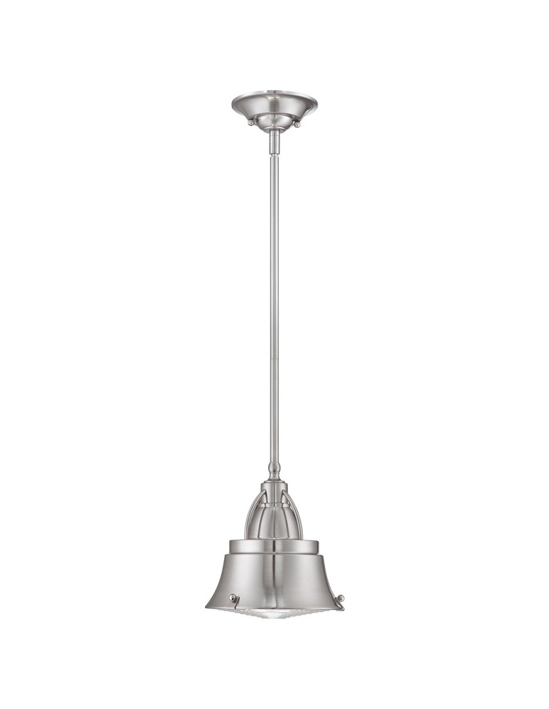 Elstead CODY Wisząca E27 1x60W Nikiel QZ-CODY-P-S-BN