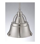Lampy wiszące - Elstead CODY Wisząca E27 1x60W Nikiel QZ-CODY-P-S-BN - produkt 5