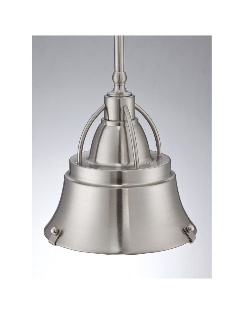 Elstead CODY Wisząca E27 1x60W Nikiel QZ-CODY-P-S-BN