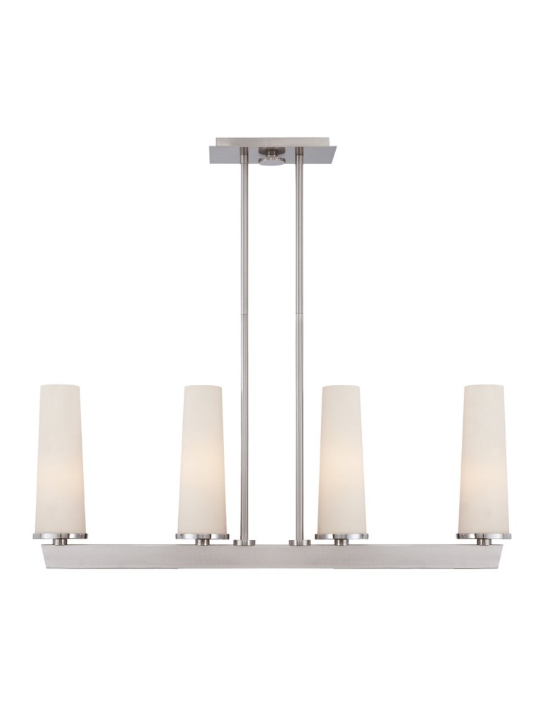 Lampy wiszące - Elstead CHELSEA LOFT Wisząca E27 4x100W Nikiel QZ-CHELSEA-LOFT-P - produkt kolory-swiatla.pl 1