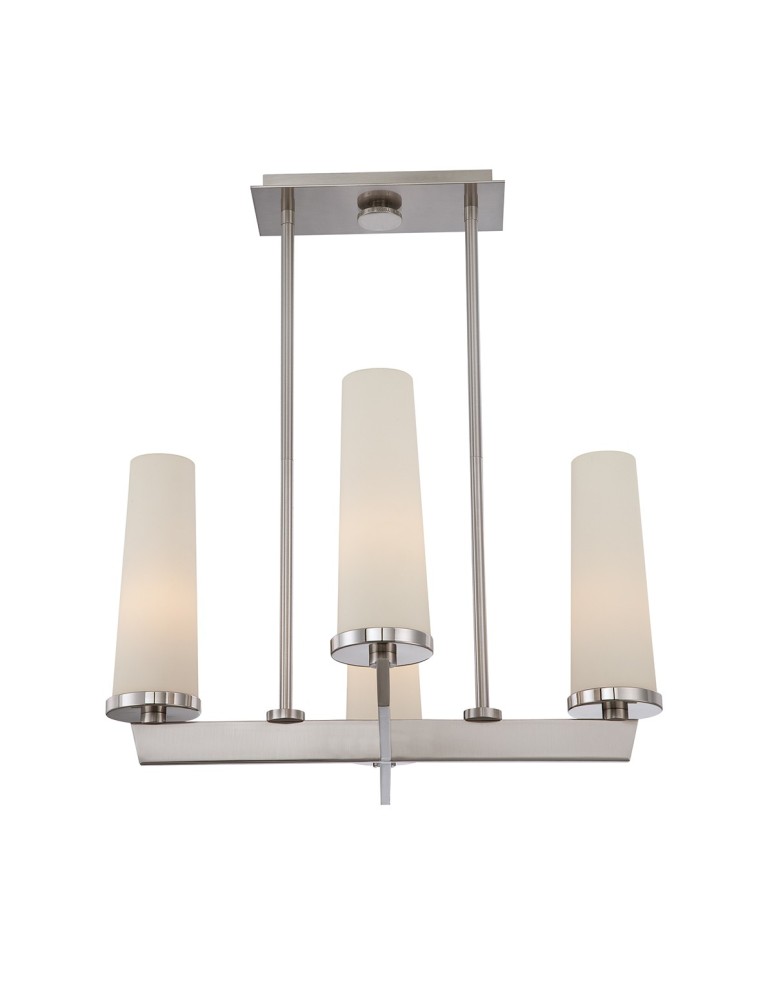 Elstead CHELSEA LOFT Żyrandol E27 4x100W Nikiel QZ-CHELSEA-LOFT4