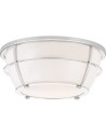 Elstead CHANCE Plafon E27 2x60W Chrom QZ-CHANCE-F-PC