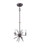 Żyrandole - Elstead CARNEGIE Żyrandol E14 3x60W Brązowy QZ-CARNEGIE3 - product 1