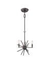 Elstead CARNEGIE Żyrandol E14 3x60W Brązowy QZ-CARNEGIE3