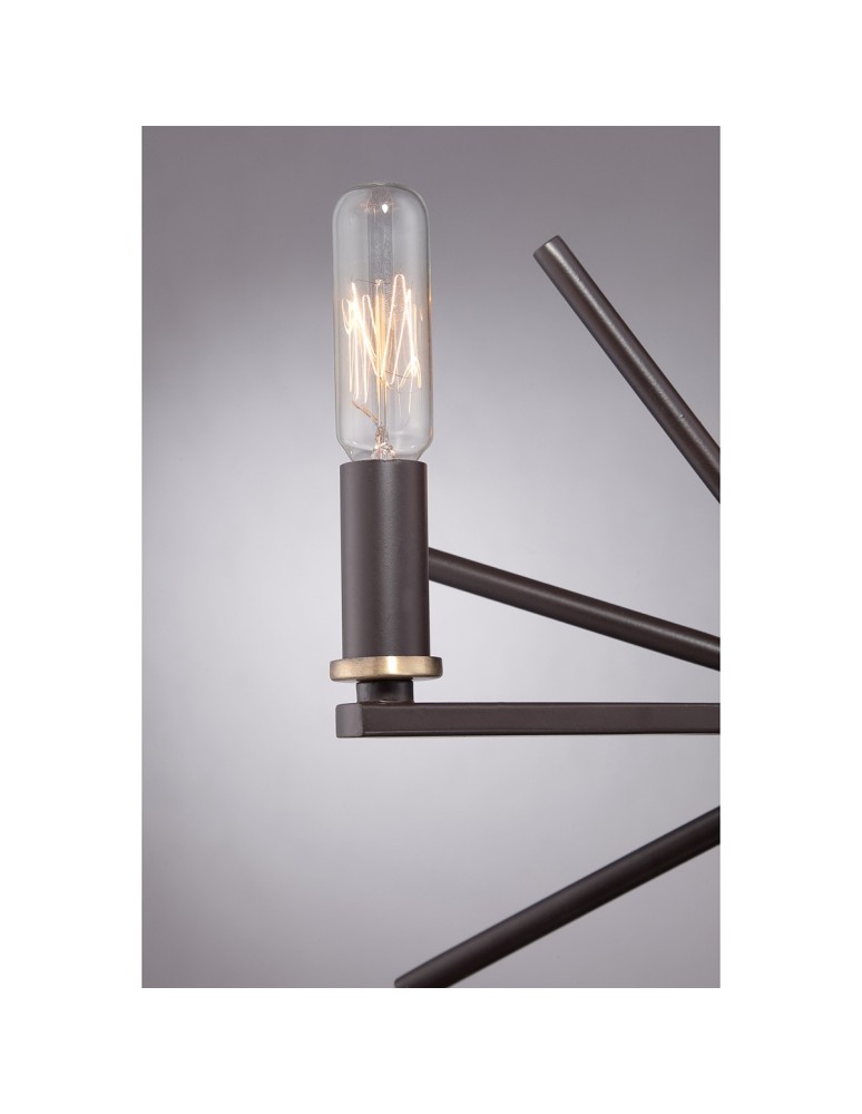 Elstead CARNEGIE Żyrandol E14 3x60W Brązowy QZ-CARNEGIE3