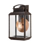 Kinkiety zewnętrzne - Elstead BYRON Kinkiet E27 1x100W IP44 Brązowy QZ-BYRON-L - product 1