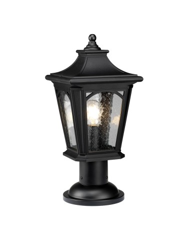 Elstead BEDFORD Stojąca Zewnętrzna E27 1x100W IP44 Czarny QZ-BEDFORD3-M