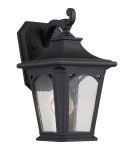 Kinkiety zewnętrzne - Elstead BEDFORD Kinkiet E27 1x60W IP44 Czarny QZ-BEDFORD2-S - product 1