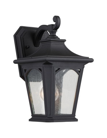 Elstead BEDFORD Kinkiet E27 1x60W IP44 Czarny QZ-BEDFORD2-S