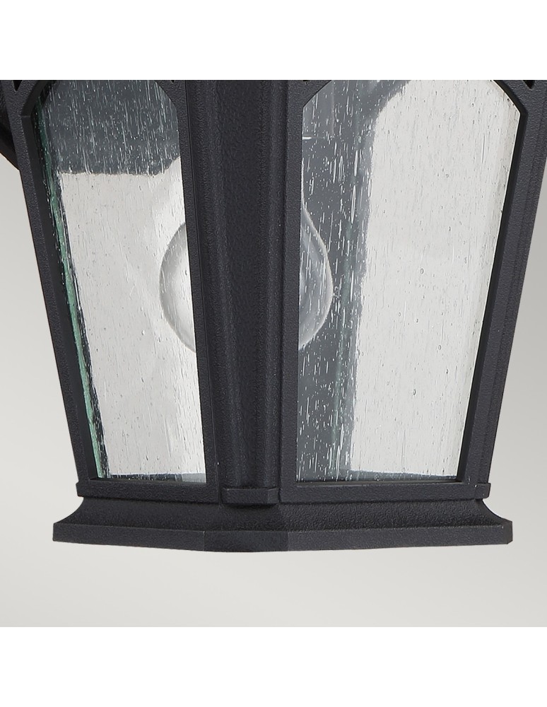 Elstead BEDFORD Kinkiet E27 1x60W IP44 Czarny QZ-BEDFORD2-S