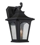 Kinkiety zewnętrzne - Elstead BEDFORD Kinkiet E27 1x100W IP44 Czarny QZ-BEDFORD2-M - product 1