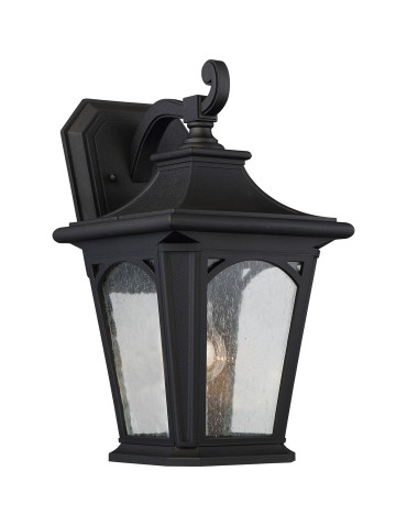 Elstead BEDFORD Kinkiet E27 1x100W IP44 Czarny QZ-BEDFORD2-M