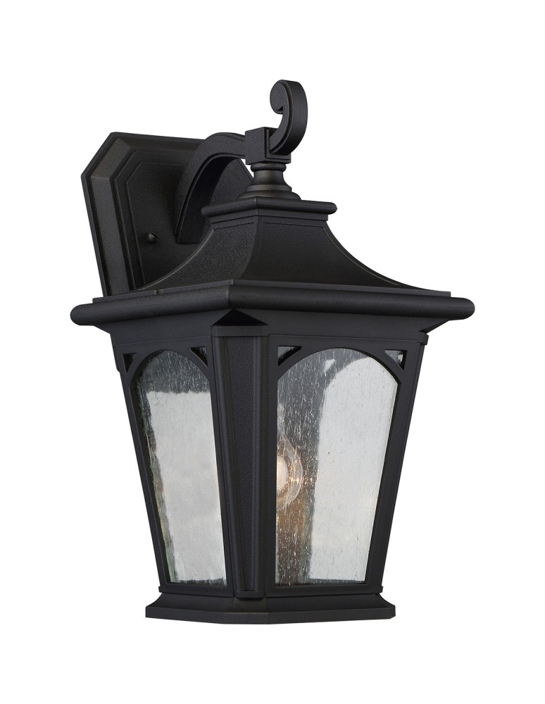 Kinkiety zewnętrzne - Elstead BEDFORD Kinkiet E27 1x100W IP44 Czarny QZ-BEDFORD2-M - produkt kolory-swiatla.pl 1