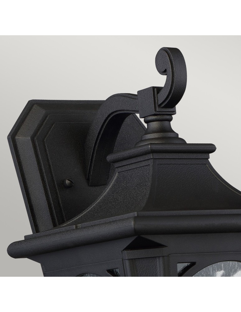 Elstead BEDFORD Kinkiet E27 1x100W IP44 Czarny QZ-BEDFORD2-M