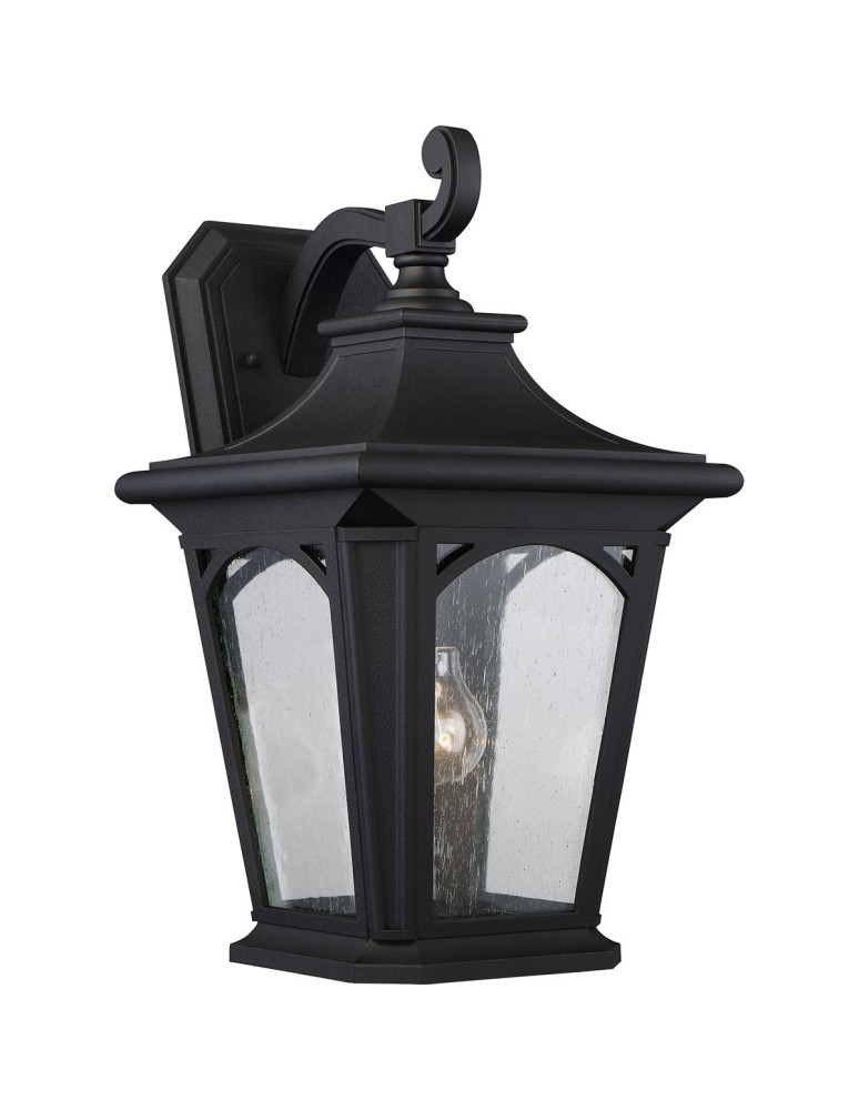 Kinkiety zewnętrzne - Elstead BEDFORD Kinkiet E27 1x100W IP44 Czarny QZ-BEDFORD2-L - produkt kolory-swiatla.pl 1