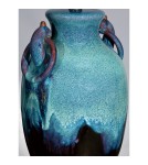 Lampy stołowe z abażurem - Elstead AMPHORA Lampa Stołowa E27 1x100W Turkusowy QZ-AMPHORA - product 5