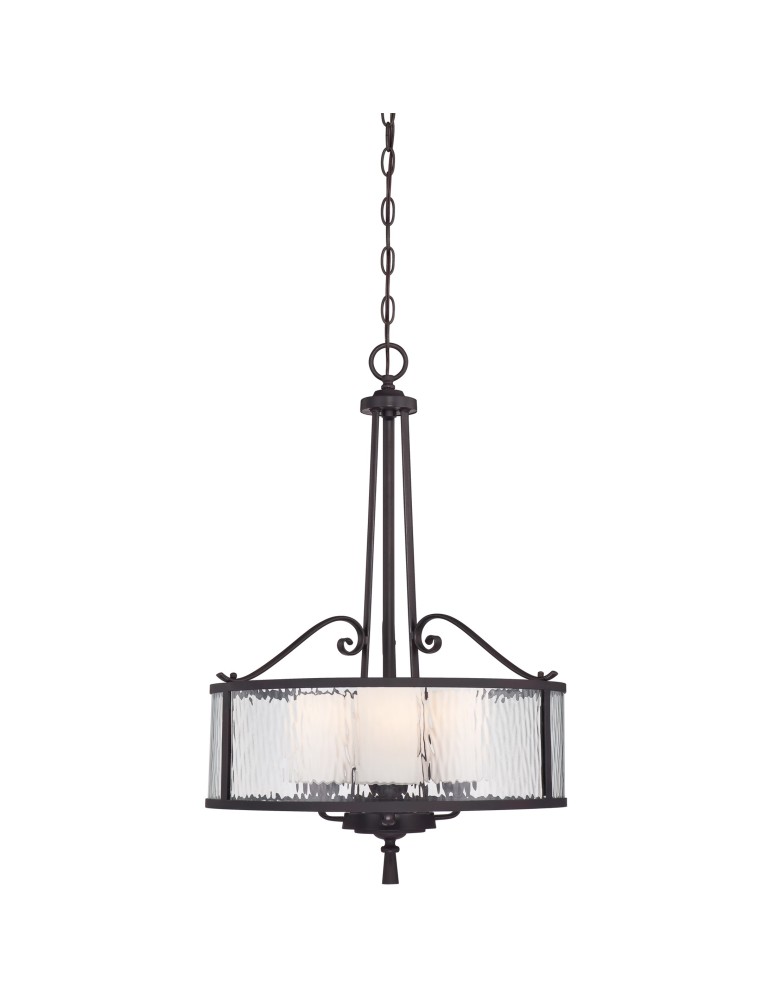 Elstead ADONIS Wisząca E27 3x100W Czarny QZ-ADONIS-P
