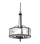 Lampy wiszące - Elstead ADONIS Wisząca E27 3x100W Czarny QZ-ADONIS-P - produkt 3