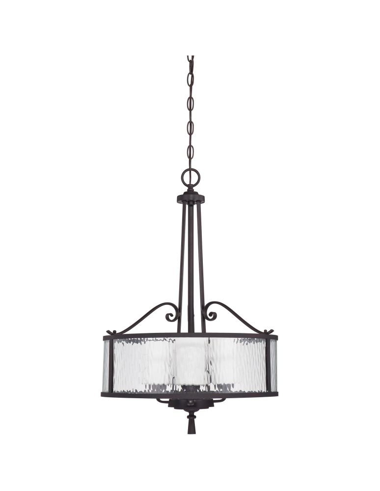 Elstead ADONIS Wisząca E27 3x100W Czarny QZ-ADONIS-P