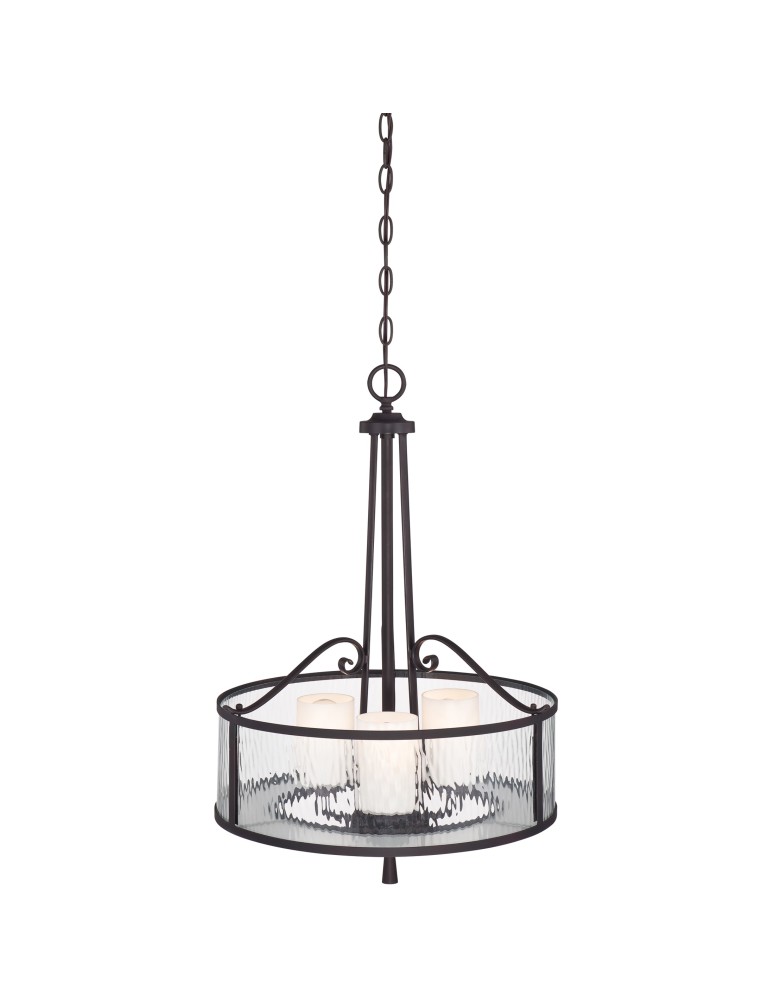 Elstead ADONIS Wisząca E27 3x100W Czarny QZ-ADONIS-P