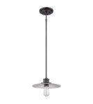 Lampy wiszące - Elstead ADMIRAL Wisząca E27 1x60 Brązowy QZ-ADMIRAL-P-IB - product 2