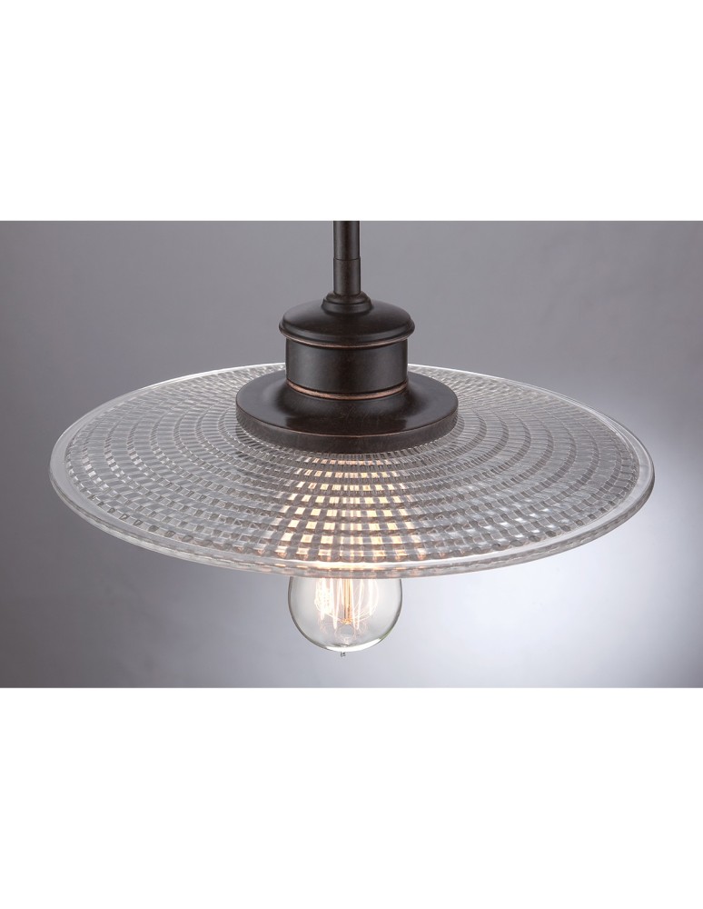 Elstead ADMIRAL Wisząca E27 1x60 Brązowy QZ-ADMIRAL-P-IB