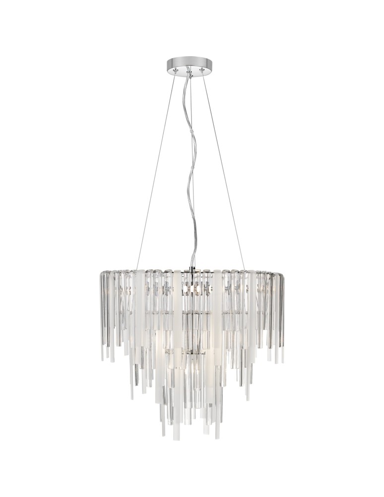 Lampy wiszące - Quoizel Athena Wisząca G9 7xMAX 60W Chrom QZS-PCAA2818C - produkt kolory-swiatla.pl 1