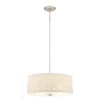 Lampy wiszące - Quoizel Park Avenue Wisząca E27 4xMAX 60W Nikiel QZS-LWS3233A1 - product 1