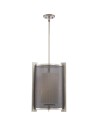 Quoizel Metropolis Wisząca E27 3xMAX 60W Czarny/Nikiel QZS-MTP5203AN