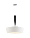 Quoizel Taper Wisząca E27 4xMAX 60W Czarny/Chrom QZS-TPR2823C
