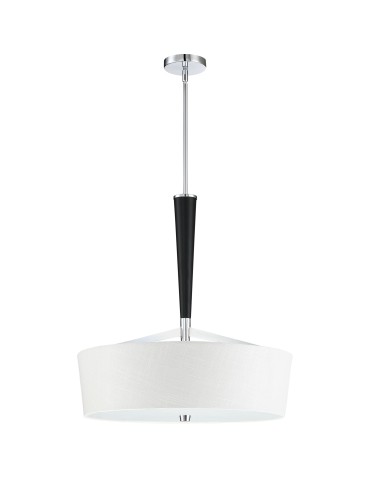 Quoizel Taper Wisząca E27 4xMAX 60W Czarny/Chrom QZS-TPR2823C - product 2