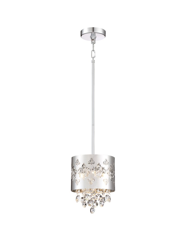 Lampy wiszące - Quoizel Ashley Harbour Wisząca G9 3xMAX 60W Chrom QZS-LWS3378A - produkt kolory-swiatla.pl 1
