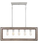 Lampy wiszące - Quoizel Westerly Wisząca E27 5xMAX 60W Nikiel QZS-WTY536BN - product 2